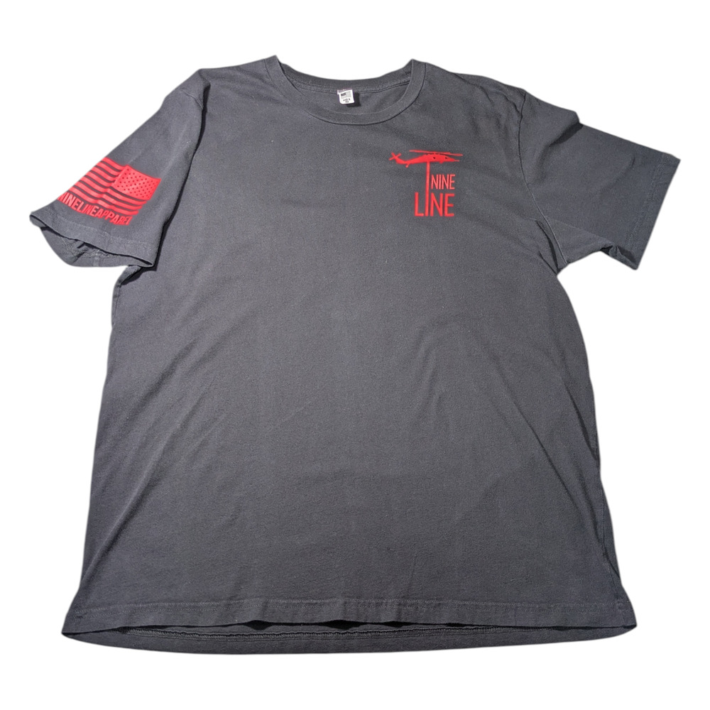 Nine Line Apparel Graphic T-Shirt - Same Warriors Different Tools Size L-XL